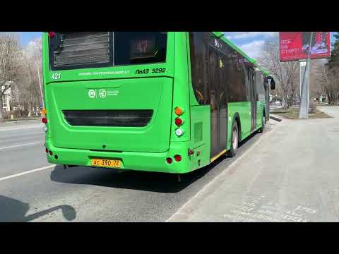 Видео: Г. Тюмень || ЛиАЗ 5292.65 || АС 390 72 || автобус 47 ||