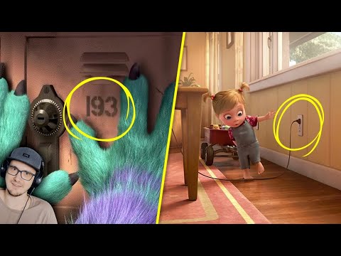 Видео: 10 Самых НЕЛЕПЫХ Ошибок в Мультфильмах Дисней и Пиксар ► Мастерская Настроения | Реакция