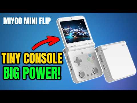 Видео: Обзор Miyoo Mini Flip — карманный ретро-компьютер с поддержкой GBA SP Vibes и Onion OS!