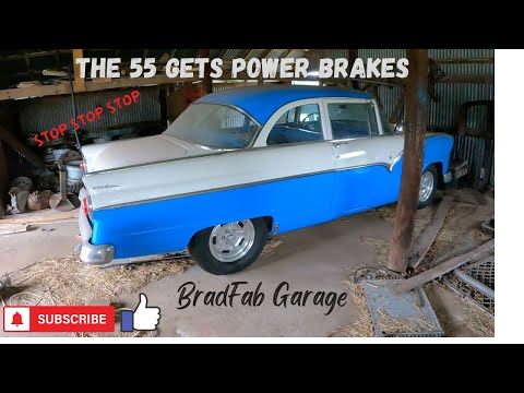 Видео: Ford Fairlane 1955 года оснащается дисковыми тормозами с электроприводом