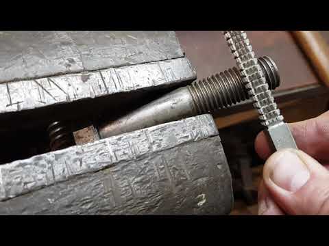Видео: резьбовой напильник