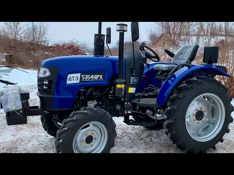 Видео: Все про НОВИЙ мінітрактор ДТЗ 5354 НРХ❗️🇺🇦