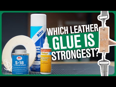 Видео: Контактный цемент против белого клея: стресс-тестирование клеев для кожи