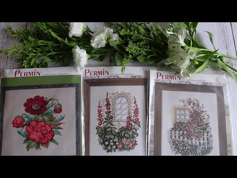 Видео: 5. Любимые скандинавы/Вышивка крестом/ Часть 2/ Permin
