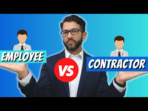 Видео: Налоговые различия между сотрудниками и независимыми подрядчиками | W-2 и 1099