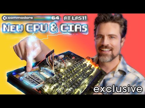 Видео: Это реально: совершенно новый клон Commodore 64 из 80-х! EVO 64 + CIA + CPU