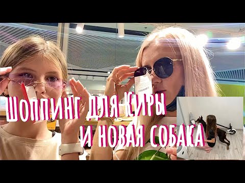 Видео: ВЛОГ: День шоппинга. Одели Киру с ног до головы. У нас новая собака.