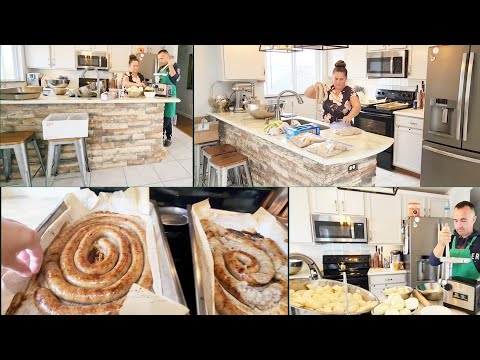 Видео: ДОМАШНЯЯ КОЛБАСА С КАРТОШКОЙ