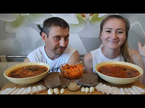 Видео: СБОРНАЯ СОЛЯНКА МУКБАНГ | MUKBANG DELICIOUS MEAT SOLYANKA russian food #мукбанг