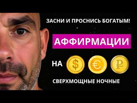 Видео: 🔴ЗАСНИ И СТАНЬ БОГАТЫМ💥100% СВЕРХМОЩНЫЕ  АФФИРМАЦИИ