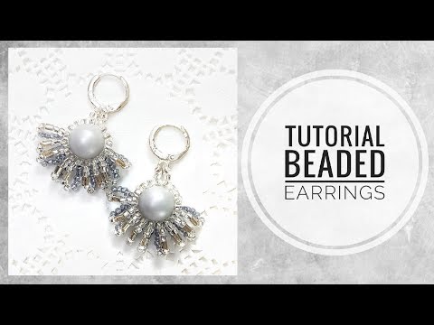 Видео: #МК - Серьги и бисера и бусин | #Tutorial - Beaded earrings