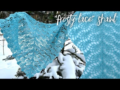 Видео: Красивейшая шаль крючком! МАСТЕР-КЛАСС! 🤩❄️🤩 Very beautiful crochet shawl