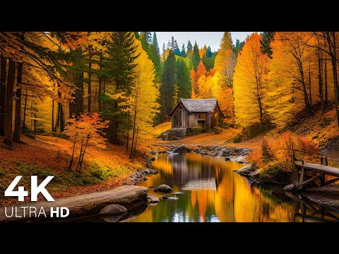 Видео: Прекрасная расслабляющая музыка, умиротворяющая фортепианная музыка, «Forever Autumn, October Peace»