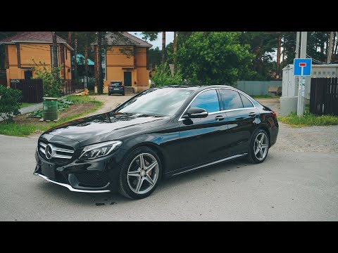 Видео: Привезли Mercedes-Benz С-Class из Японии с правым рулем в W205 кузове