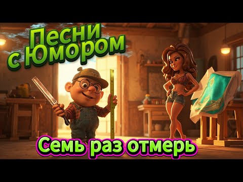 Видео: Семь раз отмерь ✂️🎶 Весёлые песни с Юмором 😂 и Клипами 🎬 | Русская Музыка 2025
