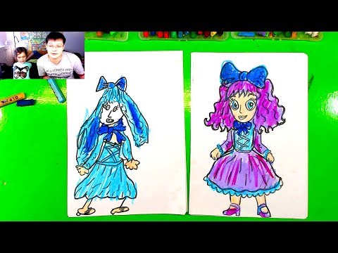 Видео: Как нарисовать МАЛЬВИНУ для детей