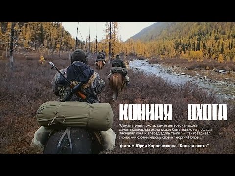 Видео: КOHНАЯ ОХОТА.Охота на изюбря во время гона.HUNTING ON HORSEBACK.Red deer hunting during the rut.