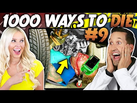 Видео: ВРАЧ смотрит жестокие травмы из 1000 Способов умереть #9