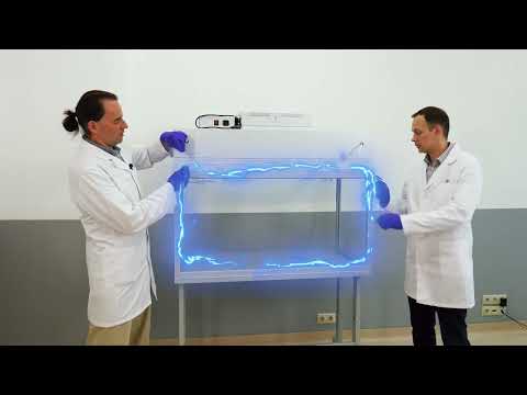 Видео: Станция с вертикальным нисходящим потоком воздуха в рабочей зоне КВАЗАР. Иструкция