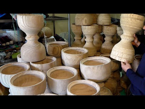 Видео: Процесс изготовления корейского барабана. Корейская фабрика традиционных ударных инструментов