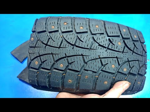 Видео: Как сделать гидроизоляцию из резины автомобильной покрышки! Простые практические изобретения