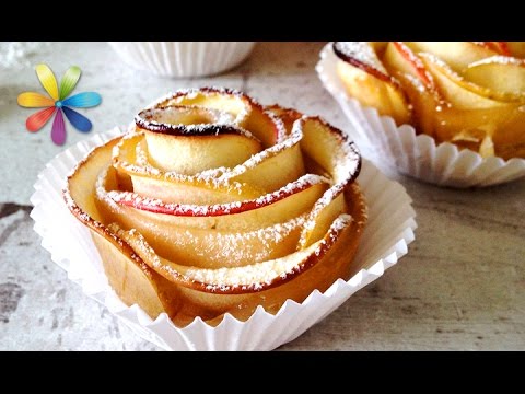 Видео: Превращаем обычные яблоки в красивые и вкусные «розочки»! – Все буде добре. Выпуск 723 от 16.12.15