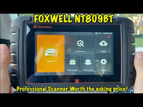 Видео: FOXWELL NT809BT — профессиональный сканер по разумной цене