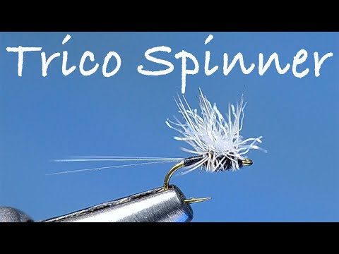 Видео: Инструкции по вязанию мушек Trico Spinner от Чарли Крейвена