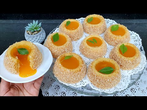 Видео: Возьмите апельсин и приготовьте этот вкусный десерт, за 5 минут вы будете делать его каждый день.