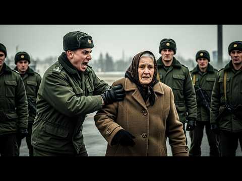 Видео: «Пошла вон, СТАРУХА!» – Офицер ГРУБО ТОЛКНУЛ жену ГЕНЕРАЛА. Карма настигла мгновенно.
