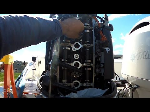 Видео: Как заменить внутренние аноды на подвесном двигателе Yamaha 2,8 л. Модели 150 л.с., 175 л.с. и 20...