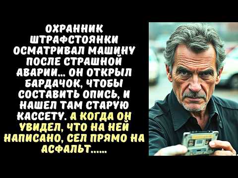 Видео: ОХРАННИК осматривал разбитую в ДТП машину, но когда открыл бардачок, сел прямо на асфальт...
