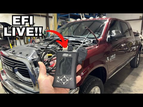 Видео: РАСКРОЙТЕ ВСЮ МОЩНОСТЬ!! Индивидуальная настройка моего 6.7 Cummins с помощью EFI LIVE V3 Autocal!