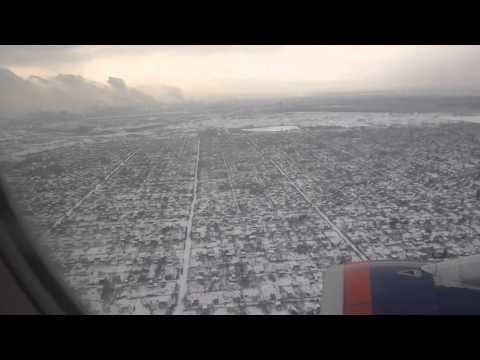 Видео: Посадка в Челябинске (Landing at Chelyabinsk)