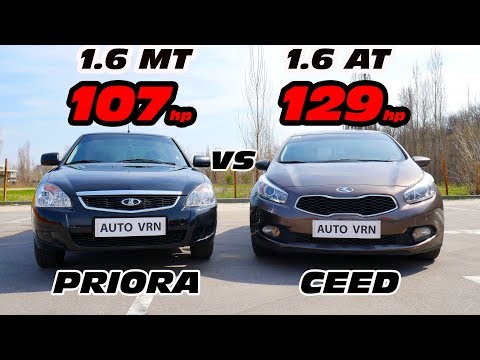 Видео: PRIORA 2 vs KIA CEED vs MAZDA 3. Гонка!!! Иномарки "Давай до свидания"???