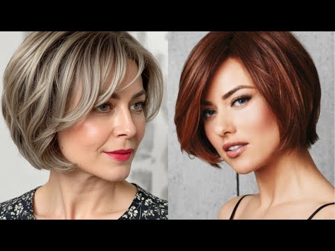 Видео: Последние 50 изображений коротких и длинных стрижек боб-пикси для женщин