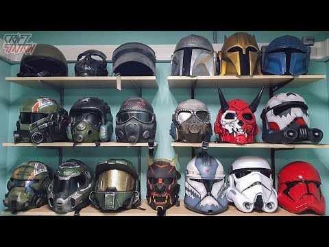 Видео: МОЯ КОЛЛЕКЦИЯ ШЛЕМОВ ИЗ ИГР И ФИЛЬМОВ