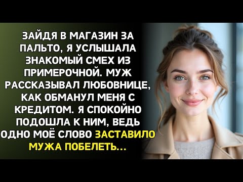 Видео: Из соседней кабинки в магазине услышала голос мужа_ Она ничего не поймёт, я оформил кредит на её имя