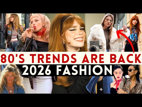 Видео: 🔴80-е ВЕРНУЛИСЬ: модные тренды 2026 года | Mia Moda
