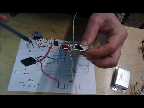 Видео: зарядное устройство из электронного трансформатора.часть2