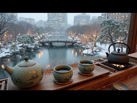 Видео: Уютная японская чайная церемония и расслабляющие звуки. Медитация, покой и снятие стресса