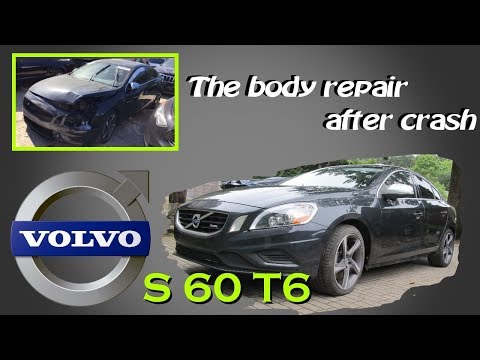 Видео: Volvo S 60. The front end repair. Ремонт переда.