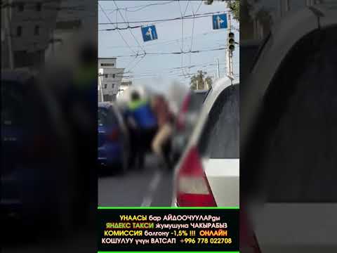 Видео: #Бишкек: ЖОЛ талашып НЕРВ болуп МУШТАШКАН биздин АЙДООЧУЛАР #ЭлдикВидеоКабар