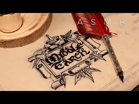 Видео: АСМР Трассировка Логотипа Средиземья (Middle Earth)