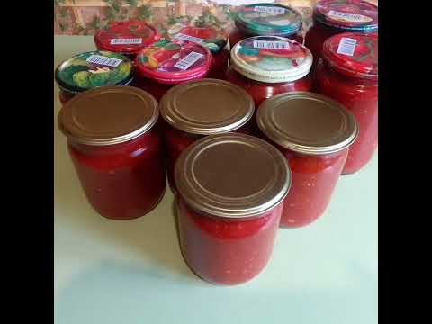 Видео: Очень вкусная аджика со свеклой. С размахом  по-деревенски👍👍👍