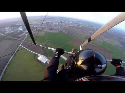 Видео: Мотоделтапланер летище гр. Кубрат by Дидака