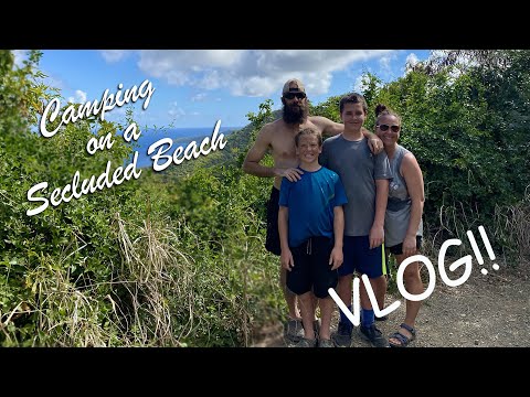 Видео: Кемпинг на уединённом пляже — VLOG, эпизод 2