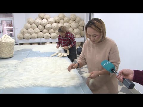 Видео: Технология изготовления изделий из войлока / 09.02.21 / НТС