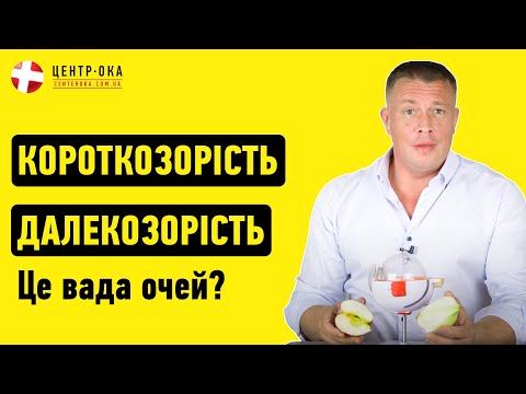 Видео: Близорукость и дальнозоркость: Принцип работы зрения |Офтальмологическая клиника Центр Ока г.Киев