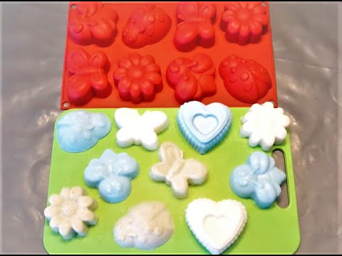 Видео: ☀️🌺 КАК СДЕЛАТЬ КРАСИВОЕ МЫЛО ИЗ МЫЛА...Cutting Beautiful Thing Handmade Cold Process Soap...